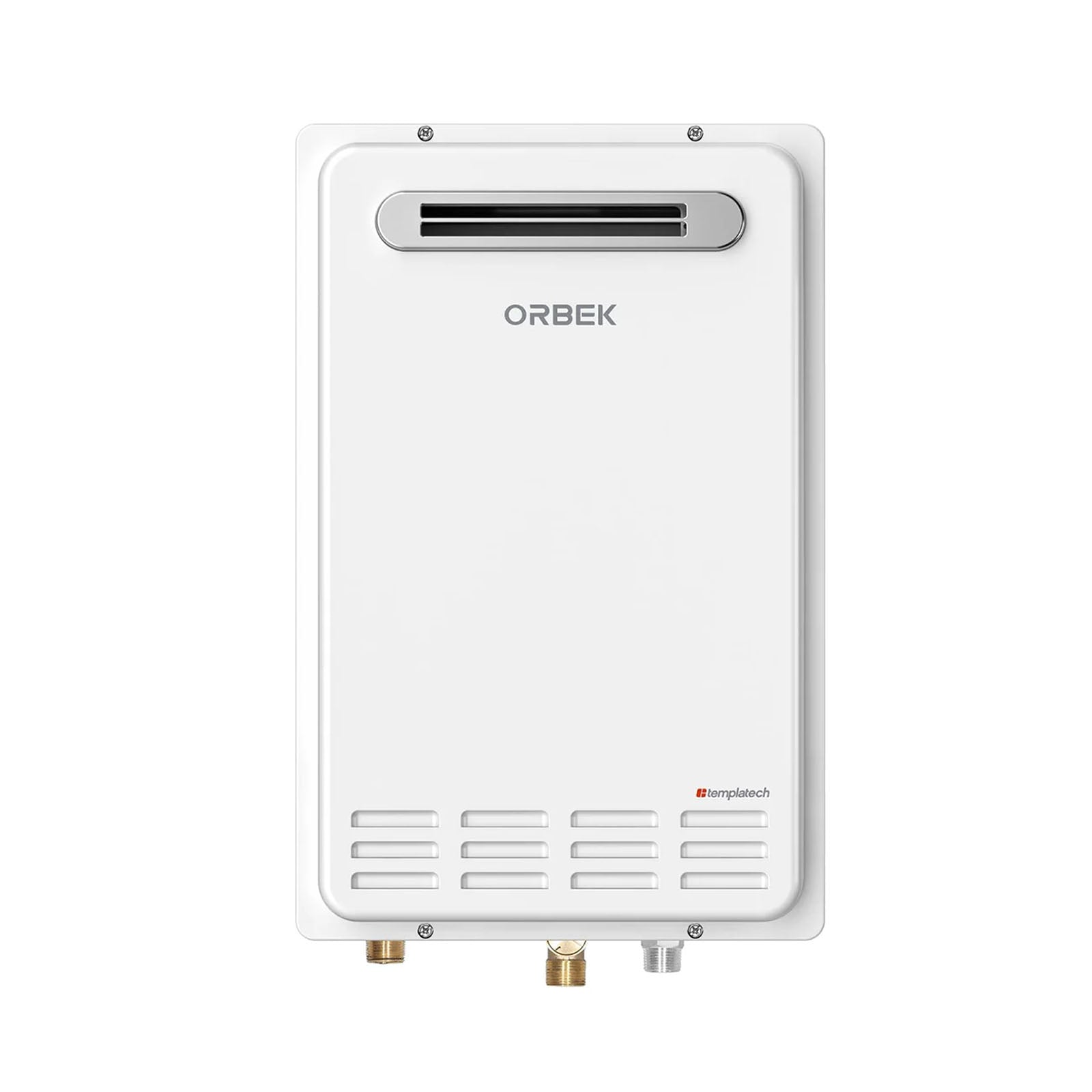 Non-Condensing 5.9 GPM 120,000 BTU -Outdoor Natural Gas/Propane Tankless Water Heater White