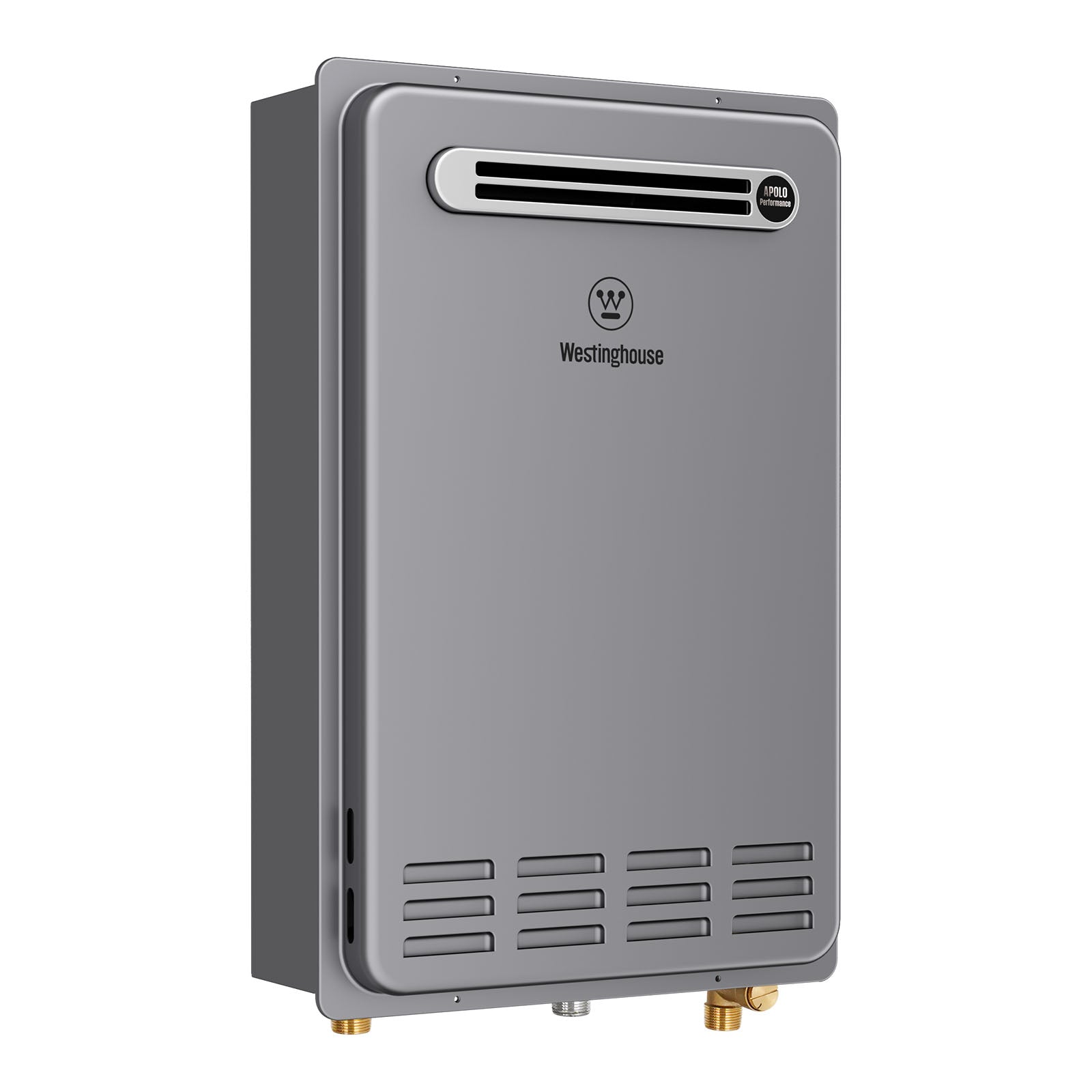 Westinghouse Tankless Water Heater Propane Outdoor Installation Max 5.1 GPM 120,000 BTU, Temp Self Modulating Non Condensing High Efficiency for House or Commercial, APOLO Performance