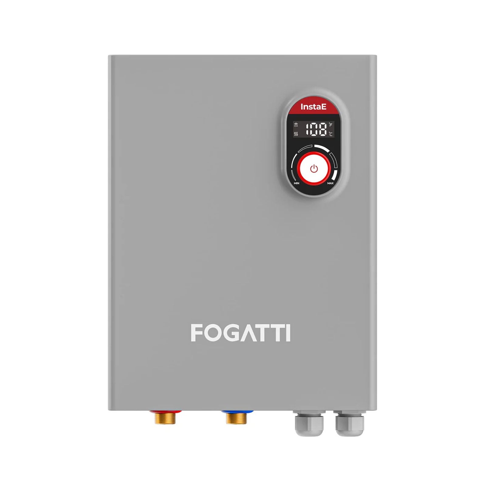 27 kW 6.7 GPM 240-Volt Electric Tankless Water Heater Gray
