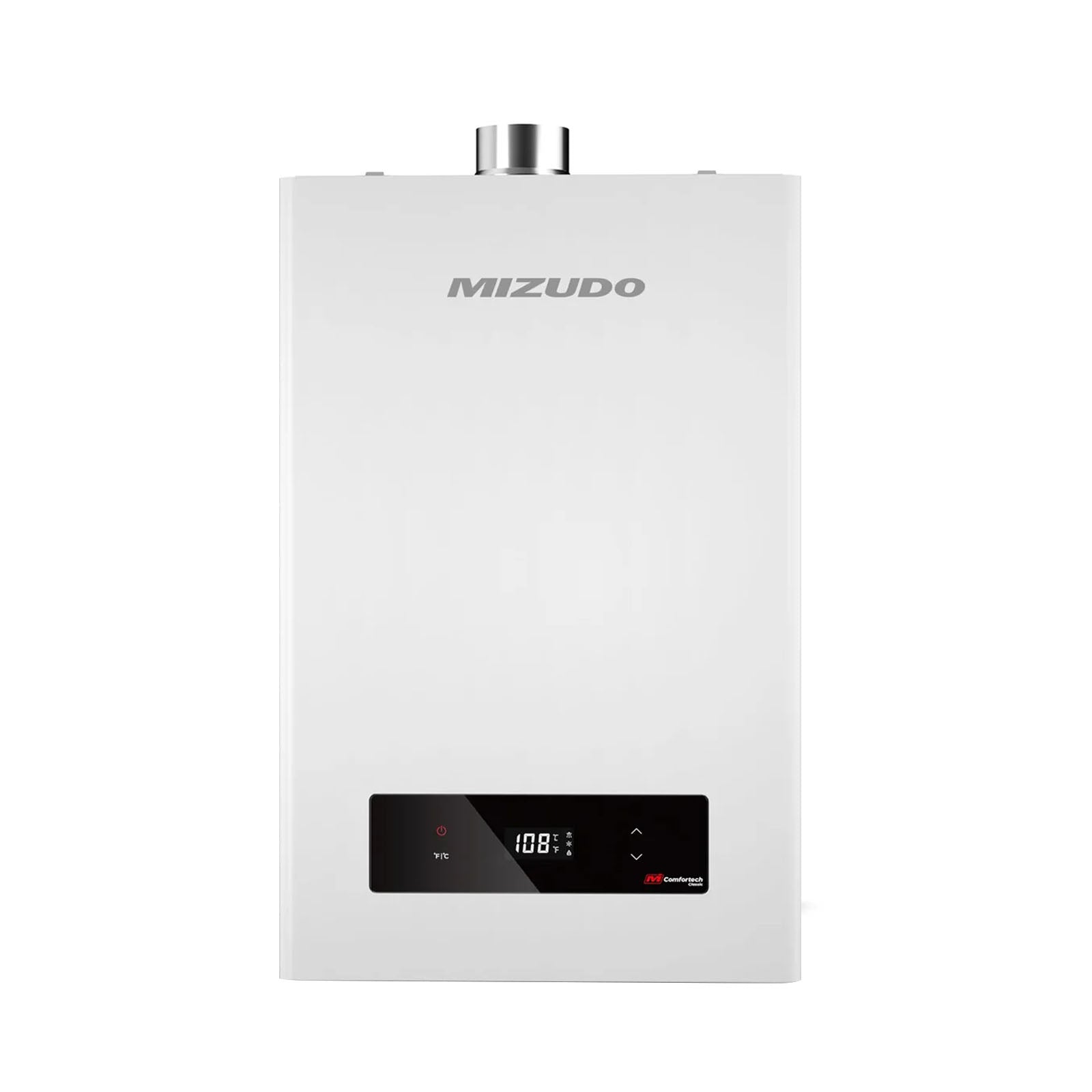 Non-Condensing 4.0 GPM 90,000 BTU -Indoor Natural Gas/Propane Tankless Water Heater White
