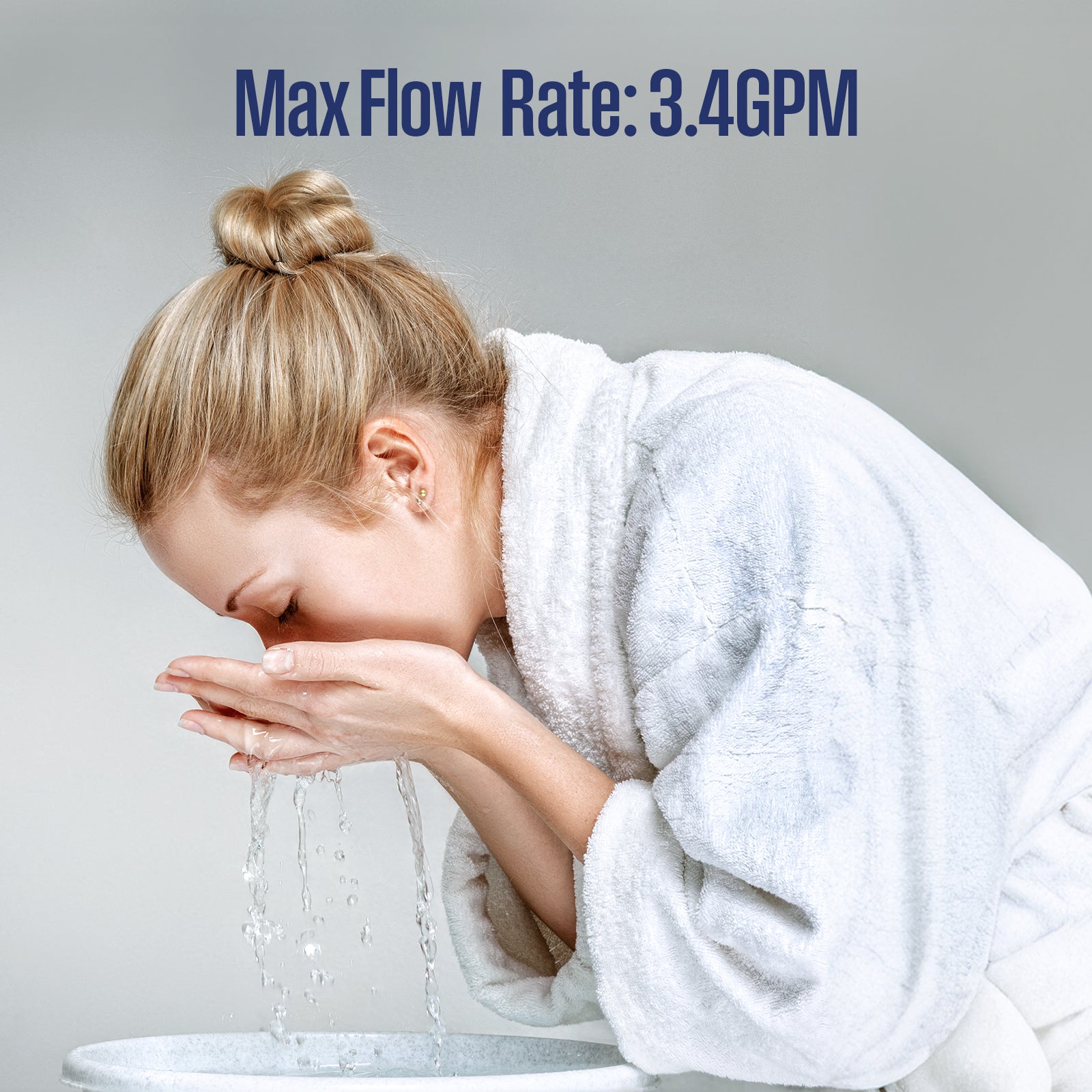 Westinghouse 14kW 240V Tankless Water Heater Electric, 3.4 GPM Instant Hot Water Heater, 2-3 Point of Use Hot Water, Wi-Fi Enabled, APOLO-14k, Upgrade