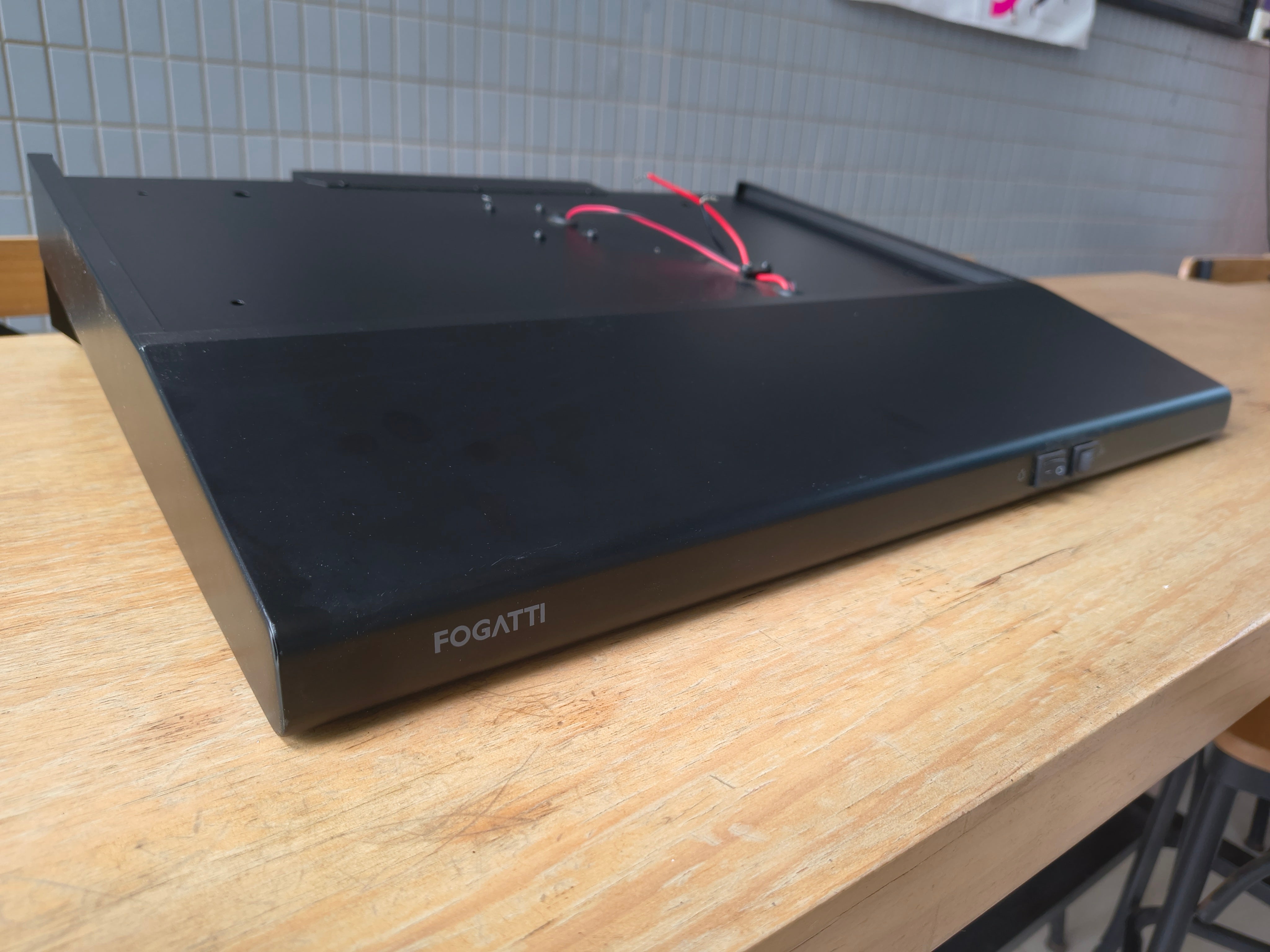 FOGATTI RV Range Hood 22-Inches, 12V DC,Ductless,