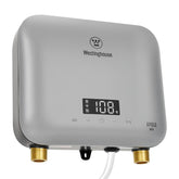 Westinghouse Apolo Mini 8kW Tankless Water Heater Electric, 240V Instant Hot Water, Smart WiFi Control, Compatible with Alexa & Google Home, Gray