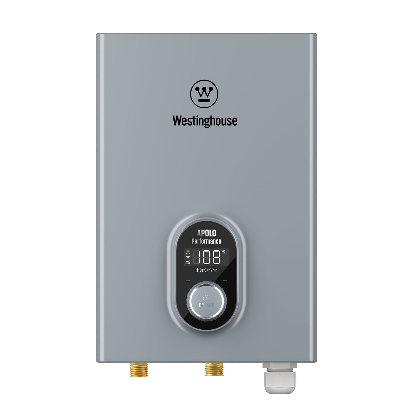 Westinghouse 14kW 240V Tankless Water Heater Electric, Compatible with Alexa & Google Home, ETL Certified, IPX4, Gray, Upgrade